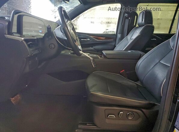1GYS4BKL0MR401950 2021 CADILLAC ESCALADE Blue წინა სალონის ხედი