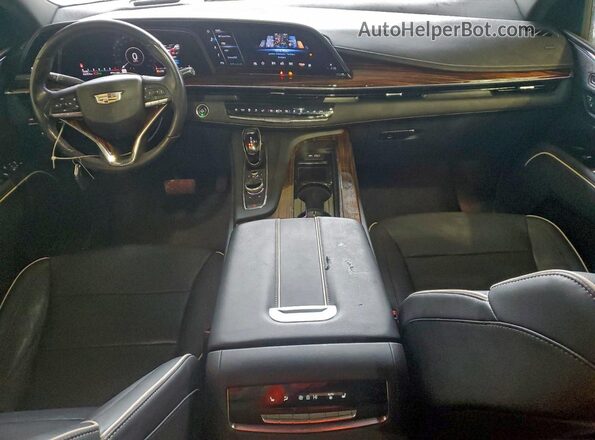 1GYS4BKL0MR401950 2021 CADILLAC ESCALADE Blue წინა პანელის ხედი