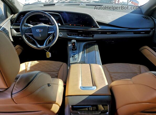 1GYS4CKL2PR447905 2023 CADILLAC ESCALADE White წინა პანელის ხედი