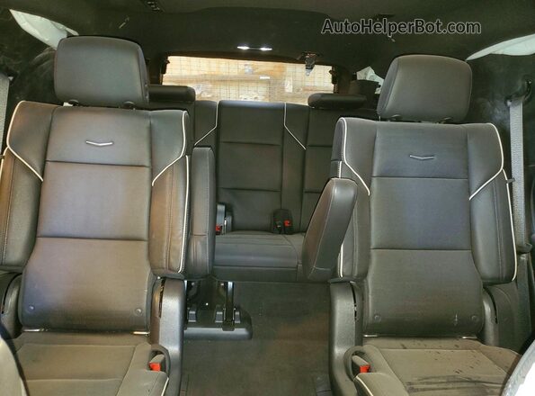 1GYS4FKL5MR368564 2021 CADILLAC ESCALADE Black Rear seats view