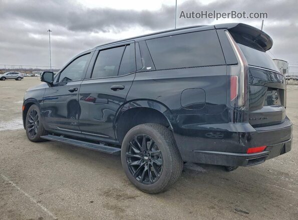 1GYS4FKL7PR287117 2023 CADILLAC ESCALADE Black უკანა მარცხენა