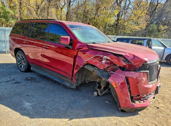 1GYS4GKL3PR311869 2023 CADILLAC ESCALADE Red Front right