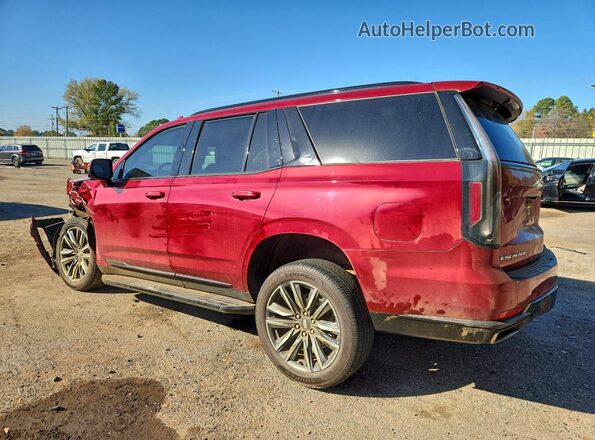 1GYS4GKL3PR311869 2023 CADILLAC ESCALADE Red Rear left