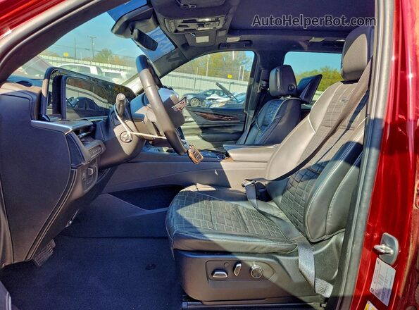 1GYS4GKL3PR311869 2023 CADILLAC ESCALADE Red Front interior view