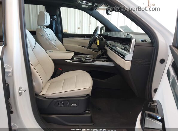 1GYS9FRLXSR404091 2025 CADILLAC ESCALADE White წინა სალონის ხედი