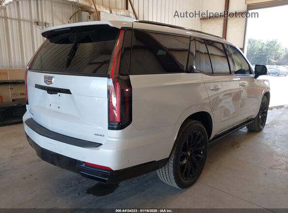 1GYS9FRLXSR404091 2025 CADILLAC ESCALADE White უკანა მარჯვენა
