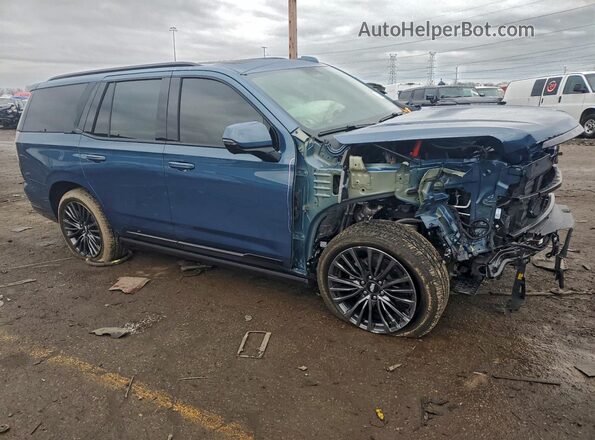 1GYS9GRL5SR200823 2025 CADILLAC ESCALADE Blue Передня права чверть