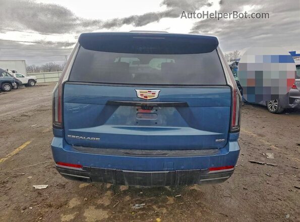 1GYS9GRL5SR200823 2025 CADILLAC ESCALADE Blue Вид ззаду