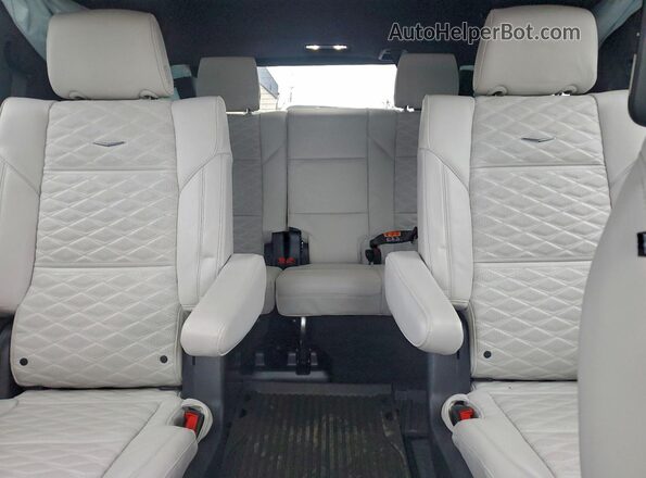 1GYS9GRL5SR200823 2025 CADILLAC ESCALADE Blue Вид задніх сидінь