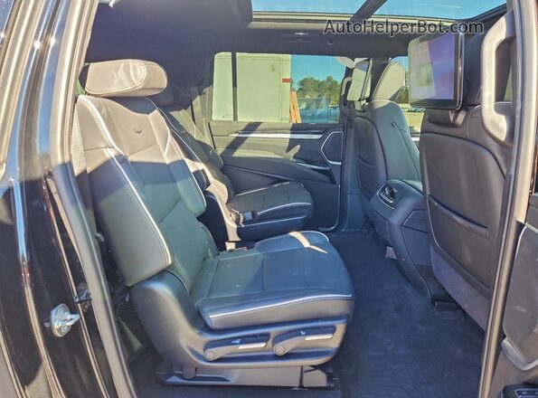 1GYS9PRL8SR209760 2025 CADILLAC ESCALADE Черный Вид задней части салона