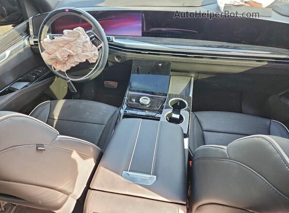 1GYS9PRL8SR209760 2025 CADILLAC ESCALADE Черный Вид панели приборов