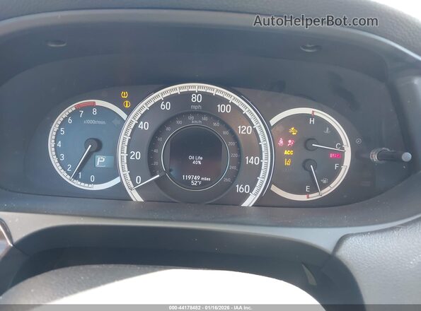 1HGCR2F09HA144613 2017 HONDA ACCORD White Вид задніх сидінь