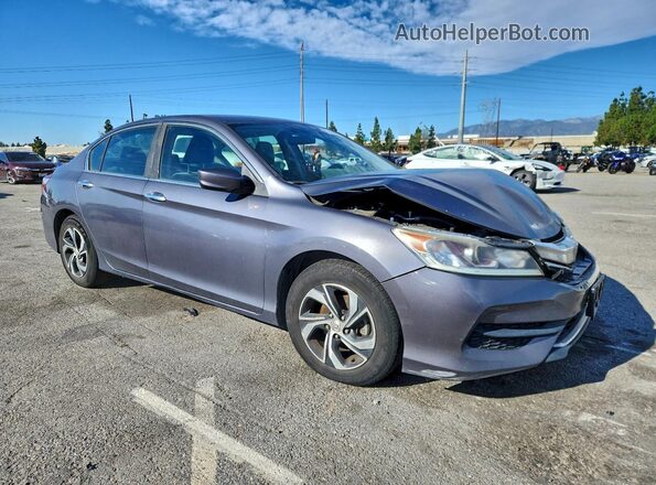 1HGCR2F35GA175009 2016 HONDA ACCORD Gray 