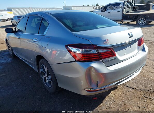 1HGCR2F3XGA236970 2016 HONDA ACCORD Серебряный Задняя левая четверть