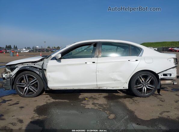 1HGCR2F53HA108122 2017 HONDA ACCORD White წინა ხედი