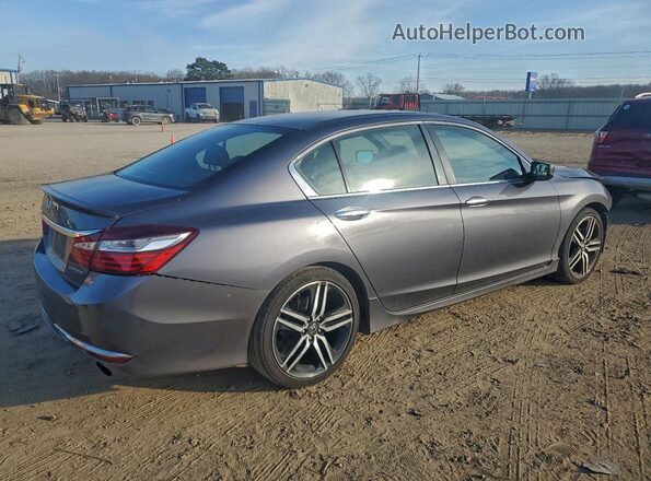 1HGCR2F53HA247389 2017 HONDA ACCORD Gray Rear right