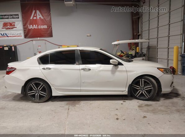 1HGCR2F56GA046780 2016 HONDA ACCORD White Rear interior view