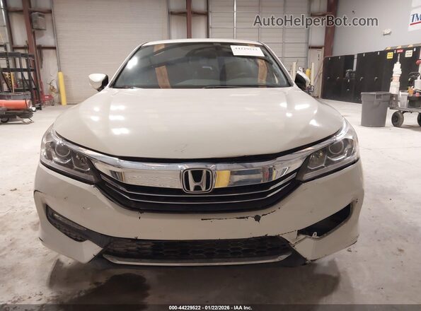 1HGCR2F56GA046780 2016 HONDA ACCORD White Instrument cluster view