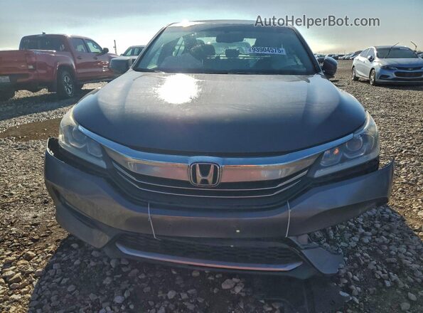 1HGCR2F84GA073969 2016 HONDA ACCORD Gray Widok z przodu