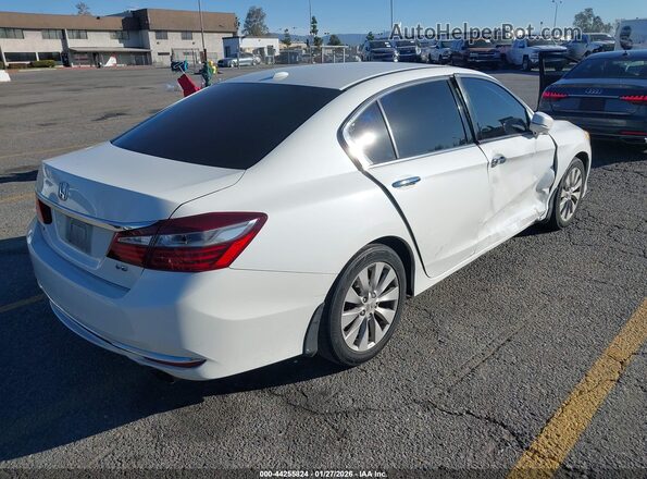 1HGCR3F00GA002347 2016 HONDA ACCORD White Հետևի աջ