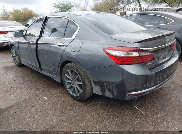 1HGCR3F94HA024884 2017 HONDA ACCORD Gray Tył lewy