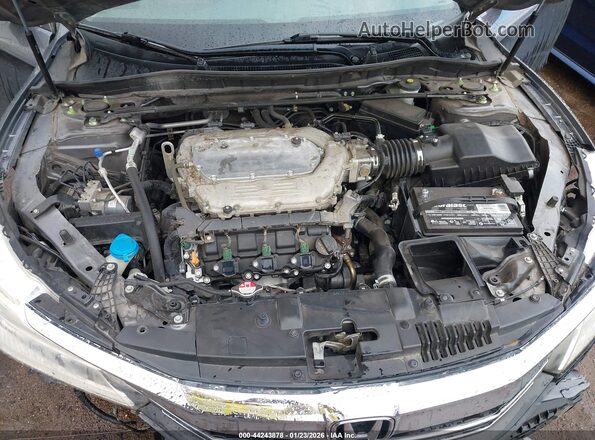 1HGCR3F94HA024884 2017 HONDA ACCORD Gray Widok z tyłu