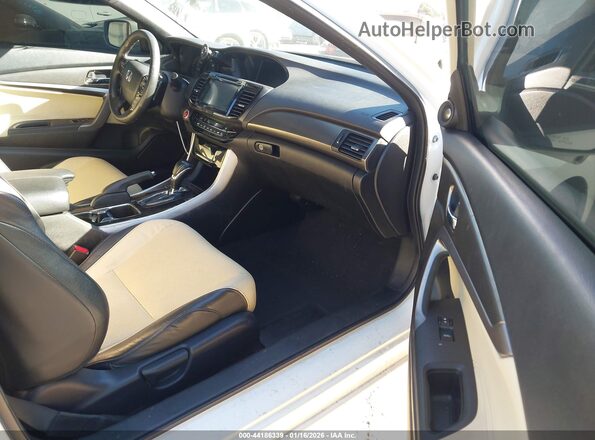 1HGCT2B06GA001365 2016 HONDA ACCORD White Widok wnętrza z przodu