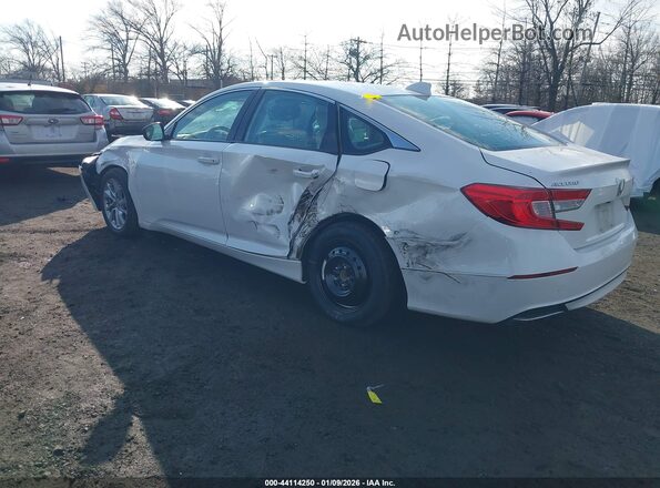 1HGCV1F11JA212939 2018 HONDA ACCORD White Հետևի ձախ