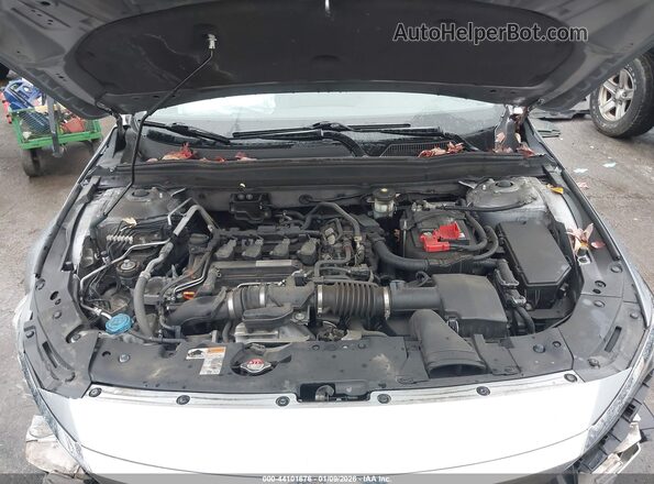 1HGCV1F18LA076201 2020 HONDA ACCORD Серебряный Вид сзади