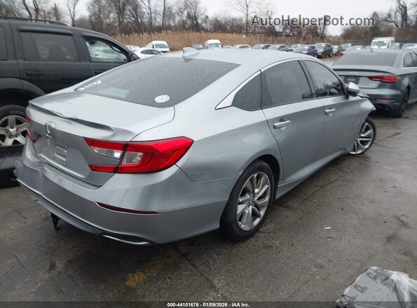 1HGCV1F18LA076201 2020 HONDA ACCORD Серебряный Задняя правая четверть
