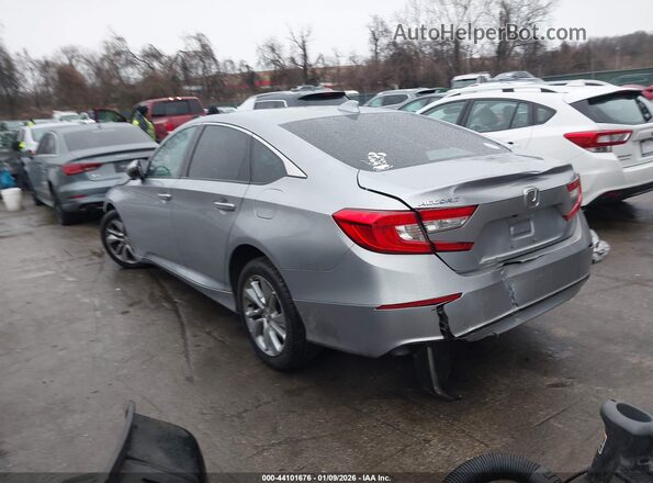 1HGCV1F18LA076201 2020 HONDA ACCORD Серебряный Задняя левая четверть