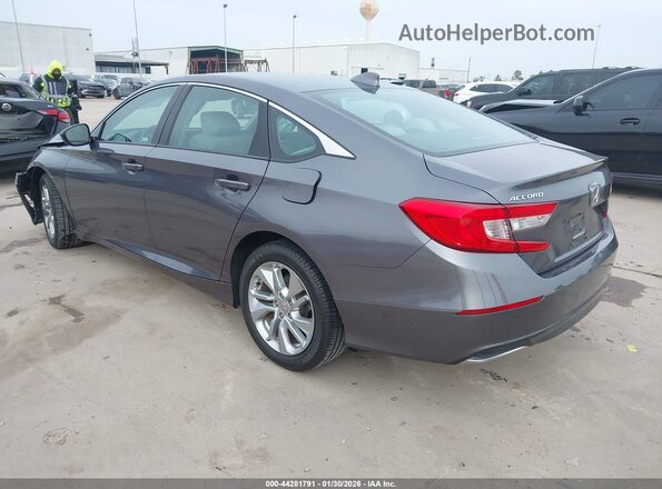 1HGCV1F19JA095434 2018 HONDA ACCORD Gray Tył lewy