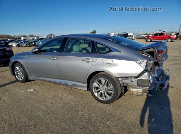 1HGCV1F19KA056246 2019 HONDA ACCORD Silver Rear left