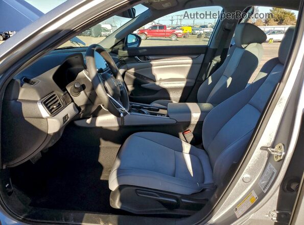1HGCV1F19KA056246 2019 HONDA ACCORD Silver Front interior view