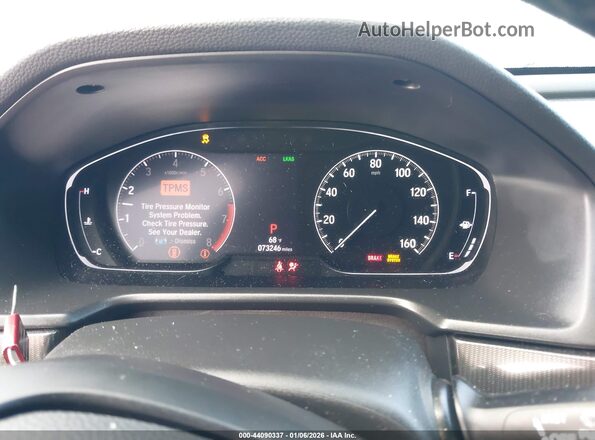 1HGCV1F31JA174713 2018 HONDA ACCORD Black Widok tylnych siedzeń