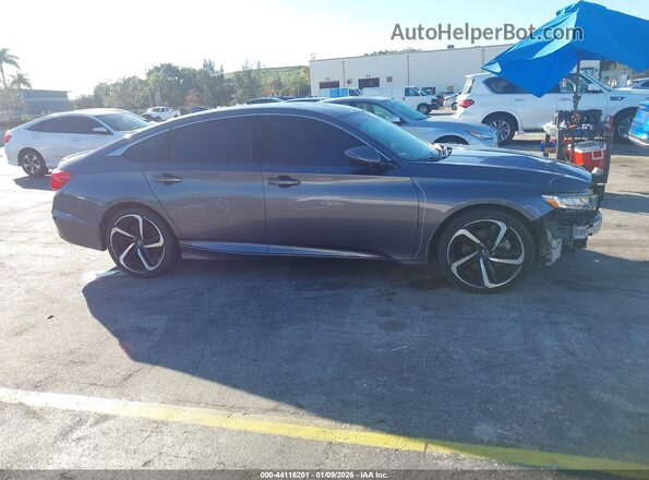 1HGCV1F32LA029361 2020 HONDA ACCORD Gray Vista interior de 360 grados