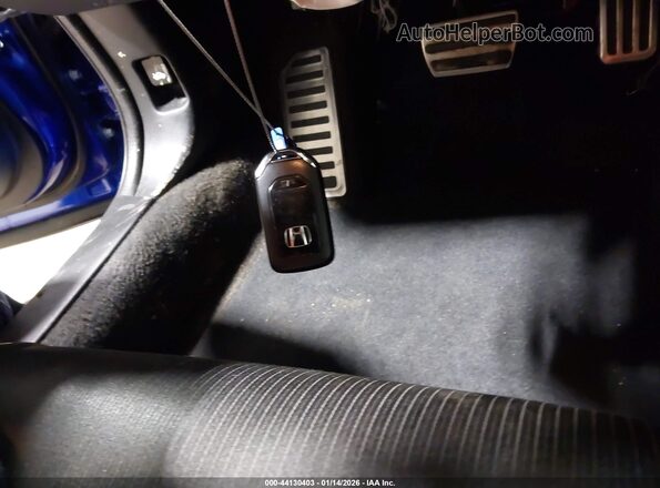 1HGCV1F32LA106178 2020 HONDA ACCORD Blue Dashboard view