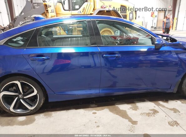 1HGCV1F32LA106178 2020 HONDA ACCORD Blue Rear interior view