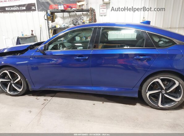 1HGCV1F32LA106178 2020 HONDA ACCORD Blue 360 interior view