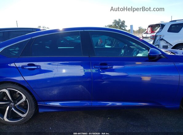1HGCV1F35JA222567 2018 HONDA ACCORD Blue სალონის 360-გრადუსიანი ხედი
