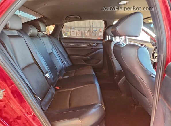 1HGCV1F36JA260793 2018 HONDA ACCORD Red 