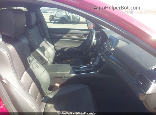 1HGCV1F37KA056893 2019 HONDA ACCORD Red 
