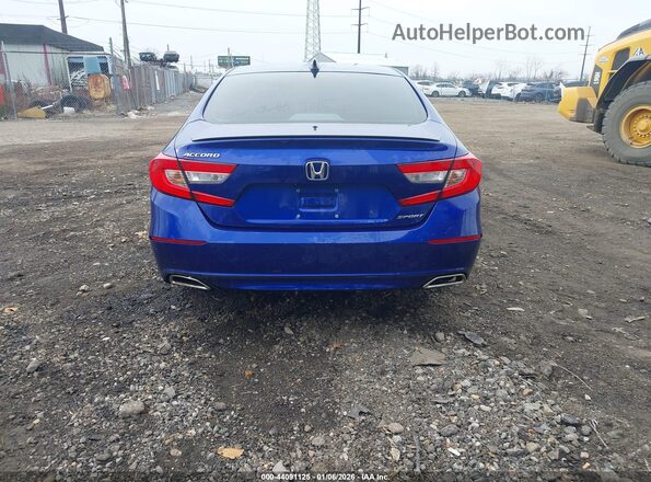 1HGCV1F37MA092604 2021 HONDA ACCORD Blue 