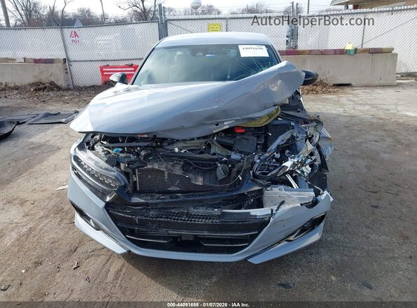 1HGCV1F37NA006175 2022 HONDA ACCORD Серый Вид щитка приборов