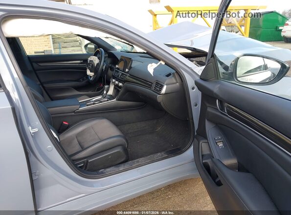 1HGCV1F37NA006175 2022 HONDA ACCORD Серый Вид салона спереди
