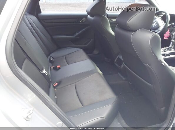 1HGCV1F39KA123834 2019 HONDA ACCORD Silver VIN კოდის სტიკერის ხედი