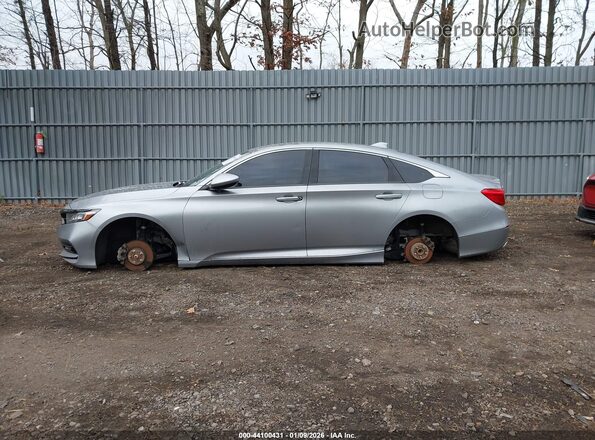 1HGCV1F39KA123834 2019 HONDA ACCORD Silver უკანა სალონის ხედი