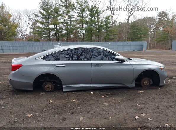 1HGCV1F39KA123834 2019 HONDA ACCORD Silver ხელსაწყოთა პანელის ხედი
