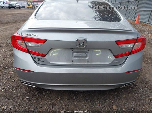 1HGCV1F39KA123834 2019 HONDA ACCORD Silver 