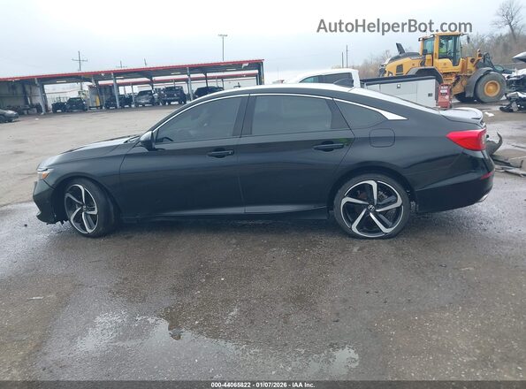 1HGCV1F40NA033873 2022 HONDA ACCORD Black სალონის 360-გრადუსიანი ხედი